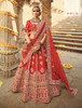 Red color Silk Fabric Lehenga Choli