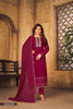 Magenta color Georgette Fabric Suit