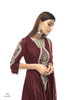 Elegant Maroon Satin Indo Western Suits4900