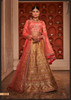 Golden color Silk Fabric Lehenga Choli