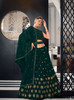 Elegant Green Georgette Lehenga Choli5119