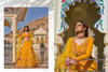 Yellow color Georgette Fabric Lehenga Choli