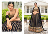 Black color Georgette Fabric Lehenga Choli