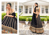 Elegant Black Georgette Lehenga Choli5342