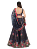 Fabulous Black Art Silk Lehenga Choli128