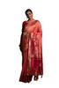 Red color Silk Fabric Saree