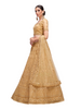 Fabulous Beige color Embroidered Net Lehenga Choli183