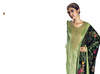 Fabulous Olive Green color Velvet Fabric Embroidered Salwar Kameez224