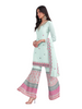 Fabulous Blue color Sharara style Georgette Fabric Salwar Kameez504