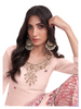 Fabulous Pinkish Peach color Sharara style Georgette Fabric Salwar Kameez505