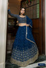 Fabulous Blue color Georgette Fabric Lehenga Choli522