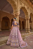 Fabulous Purple color Velvet cotton Fabric Lehenga Choli526