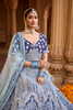 Fabulous Blue color Cotton Fabric Lehenga Choli527