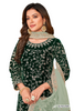 Fabulous Green color Velvet Fabric Salwar Kameez719