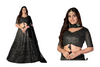 Fabulous Black color Net Fabric Lehenga Choli729