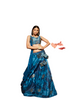 Fabulous Blue color Velvet Fabric Lehenga Choli765