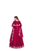 Fabulous Red Art Silk Anarkali Salwar Kameez780