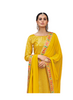 Fabulous Yellow color Georgette Salwar Kameez793