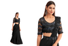 Black color Silk Fabric Lehenga Choli