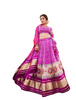 Purple color Silk Fabric Lehenga Choli