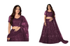 Purple color Net Fabric Lehenga Choli