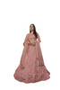 Pink color Art Silk Fabric Embroidered Lehenga Choli