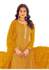 Fabulous Yellow color Georgette Salwar Kameez1155