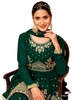 Fabulous Green color Faux Georgette Salwar Kameez1194