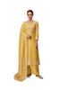 Golden color Silk Fabric Suit