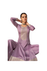 Fabulous Light Purple Silk Salwar Kameez1246