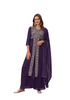 Purple color Georgette Fabric Suit