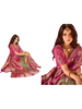 Fabulous Green color Banarasi Silk Fabric Saree1298