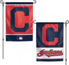 MLB Cleveland Indians 12x18 Garden Style 2 Sided Flag, One Size, Team Color