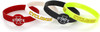 Aminco NCAA Iowa State Cyclones Silicone Bracelets, 4-Pack
