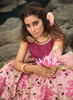Beautiful Magenta Pink Floral Designer Embroidery Wedding Lehenga Choli