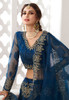 Beautiful Blue Multi Embroidered Lehenga Choli