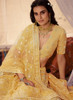 Beautiful Yellow Embroidered Lehenga Choli