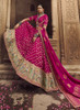 Beautiful Hot Pink Embroidery Viscose Lehenga Choli