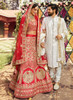 Beautiful Bridal Red Zari Zarkan Embroidered Wedding Lehenga Choli