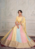 Beautiful Yellow Multi Sequence Embroidery Wedding Lehenga Choli