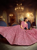 Beautiful Pink Wedding Lehenga Choli With Handwork Embroidery