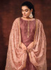Beautiful Rose Pink Sequence Embroidery Pant Style Suit