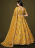 Beautiful Yellow Sequence Embroidery Festive Lehenga Choli