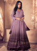 Beautiful Purple Traditional Sequence Embroidered Wedding Anarkali Lehenga5