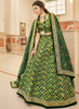 Beautiful Green Embroidery Wedding Lehenga Choli24