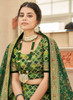 Beautiful Green Embroidery Wedding Lehenga Choli24