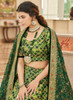 Beautiful Green Embroidery Wedding Lehenga Choli24