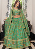 Beautiful Light Green Embroidery Wedding Lehenga Choli29