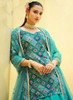 Beautiful Teal Blue Sequence Embroidery Lehenga Choli193