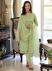 Beautiful Green Multi Embroidery Traditional Salwar Kameez161